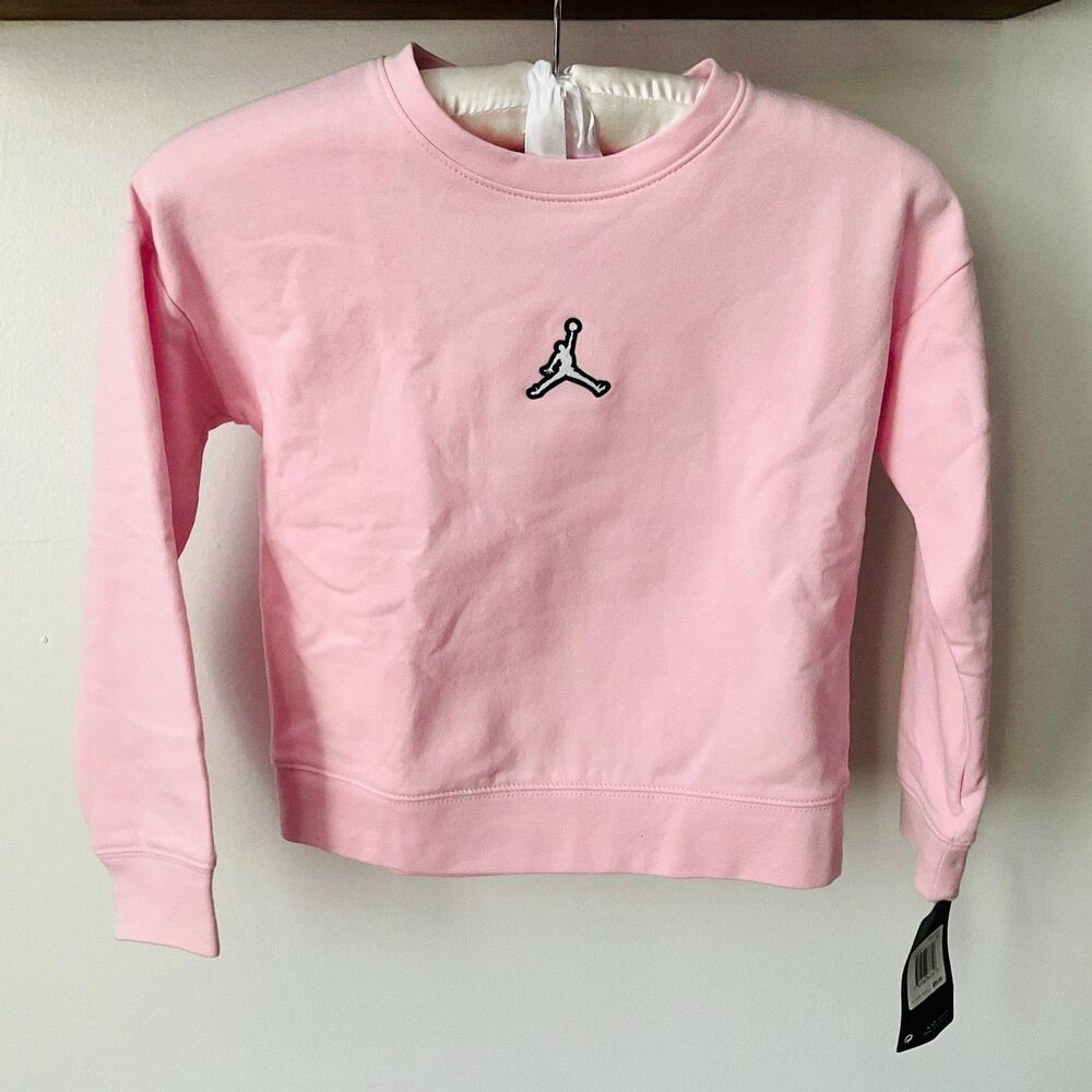 Jordan - Light Pink Jumpman Logo Sweatshirt - Size 6 - $35 - Brand New!